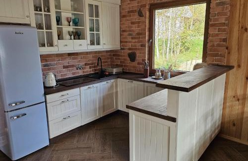 Szczecinek House | Holiday Home by Lake Wierzchowo Private Beach