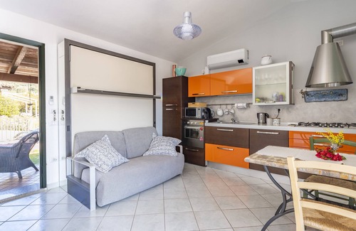 Arbatax House | Holiday Home "Cara House Vista Mare" with Sea View, Private Terrace & A/C
