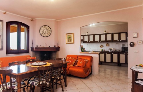 Masainas House | Holiday Home "Elena" with Sea View, Air Conditioning & Terrace