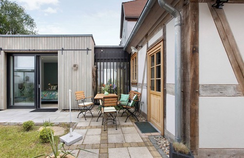 Gardelegen House | Holiday Home 'Ferienhaus Am Salzwedeler Tor' with Private Terrace, Private Garden and Wi-Fi