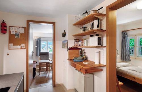 Mittenwald House | Holiday Home 'Ferienhaus Zaunkönig' with Mountain View and Private Terrace