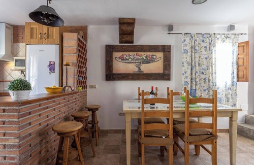 Frigiliana House | Holiday Home "Fuente Luz Cottage" with Mountain View, Pool, Wi-Fi, Terrace & Garden