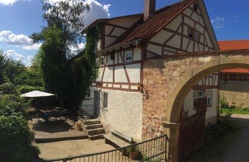 Unsleben Apartment | Holiday home gardener's house
