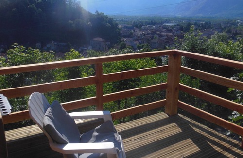 Vinay House | Holiday Home 'Gite 33m2, Vue Sur Le Vercors' with Mountain View, Private Terrace and Wi-Fi