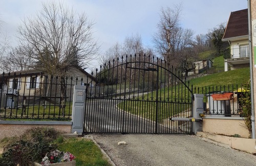 Vaux-en-Bugey House | Holiday Home 'Gites Des Cotes' with Private Garden and Wi-Fi