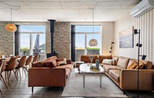 Fynshav House | Holiday Home Haderslev With Fireplace 09