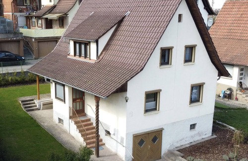 Kappelrodeck House | Holiday Home 'Im Weindorf -4 Erw 2 Ki-' with Mountain View, Private Terrace and Wi-Fi