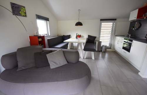 Berlingen House | Holiday Home in Forest with Terrace & BBQ