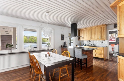 Ronneby House | Holiday home in Ronneby with swimming area and jetty | SE03019