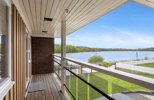 Ronneby House | Holiday home in Ronneby with swimming area and jetty