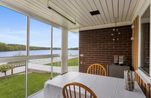 Ronneby House | Holiday home in Ronneby with swimming area and jetty