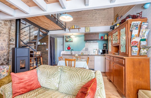 Pouzauges House | Holiday Home 'L'étable 15kms Puy Du Fou' with Private Terrace and Wi-Fi