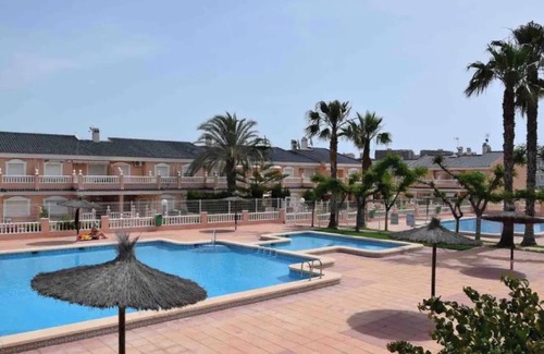 Puerto Marino House | Holiday Home 'La Casita' with Private Terrace, Balcony and Wi-Fi