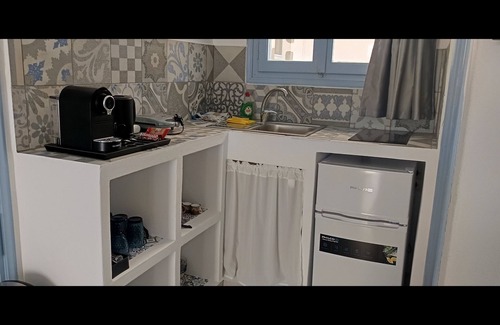 Grikos House | Holiday Home 'Pico Bello Patmos 26' with Mountain View, Wi-Fi and Air Conditioning