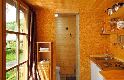 Schoellnach House | Holiday Home 'Tinyhaus 1' with Mountain View and Private Terrace
