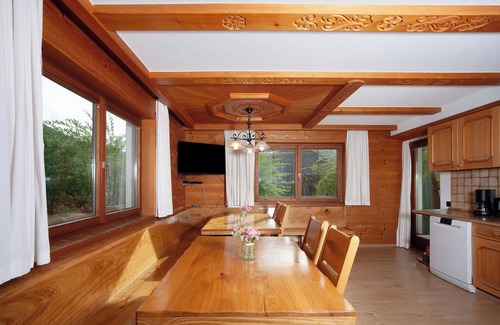 Bizau House | Holiday Home “Villa Kanisblick” with Mountain View, Garden & Wi-Fi