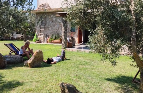 Cussorgia House | Holiday Home 'Villetta Immersa Nella Natura' with Sea View & A/C