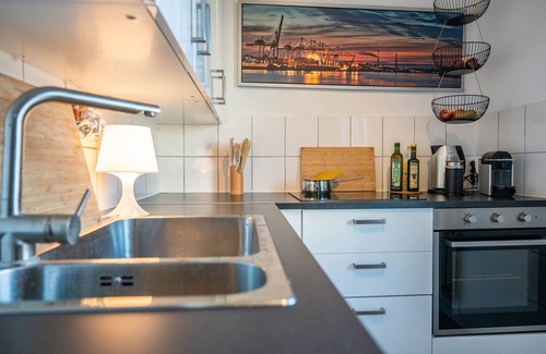 Brunsbuttel House | Holiday Home 'Wellness Oasis with Whirlpool and Sauna' with Private Terrace, Garden and Wi-Fi