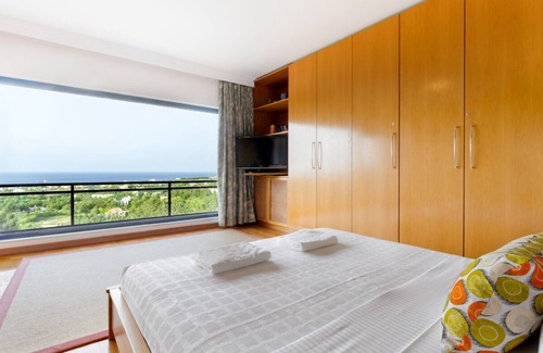 Koskinou Villa | Holiday home with amazing view of the city and the sea