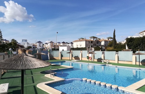 Los Altos House | Holiday home with large roof terrace and swimming pool for rent in Torrevieja