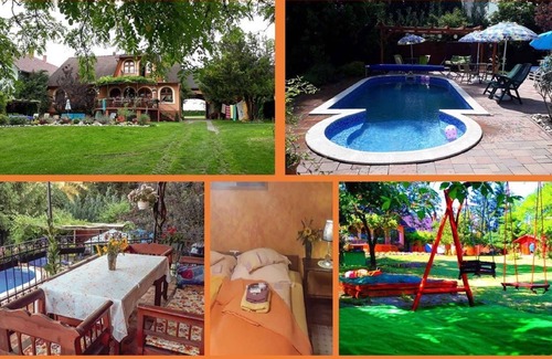 Somogyvar House | Holiday home with pool and paddling pool