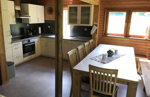 Feriendorf Silbersee House | Holiday house for 10 people + toddler with sauna and wellness area incl. NK