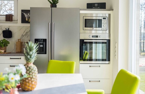 Krakow am See House | Holiday house for the whole family - fireplace-sauna-lake - holiday house Haubentaucher