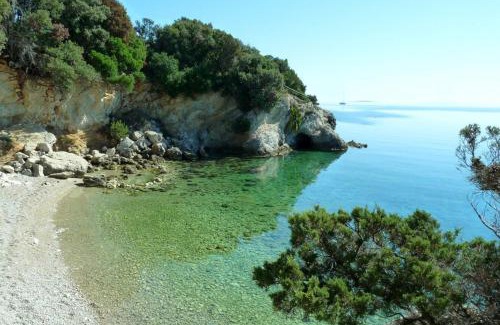 Punta Kriza Apartment | Holiday house Punta Blue & Orange 5m from the sea, island Cres