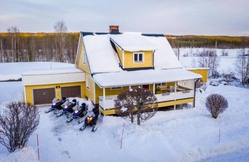 Blattnicksele House | Holiday house Skoträsk for 1 - 7 persons with 4 bedrooms - Holiday home