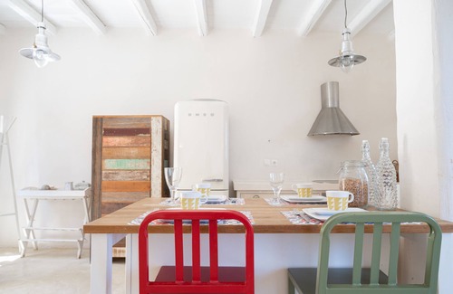 Vourkari Villa | ☀️Holiday & nomad house great 🌊🌅 view sleeps 8 w/fireplace & pool Kea Cyclades