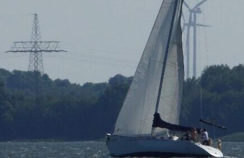 Gustow Apartment | Holiday on a yacht, in the beautiful natural harbor Gustow