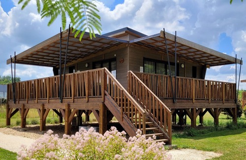 Condat-sur-Trincou Ski Chalet | Holiday rental in Dordogne with private spa in the heart of nature
