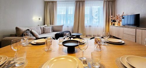 Miedzyzdroje Apartment | HolidayHomePL Apartament z dwoma sypialniami przy plaży