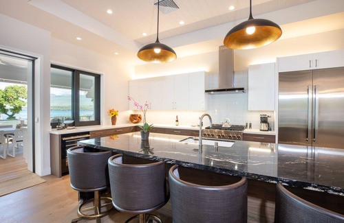Puako House | Holidays Available! Puako Beach Getaway: Luxury Home w/Maui & Ocean Views, AC