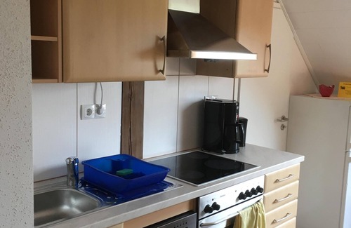 Stollhamm Apartment | Holidays with pony rides, WiFi, TV, dishwasher, oven
