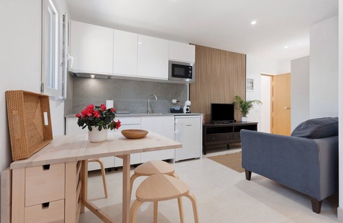 Pajara Apartment | Holidays 'La Lajita Beach Studio' with Sea View, Wi-Fi and Air Conditioning