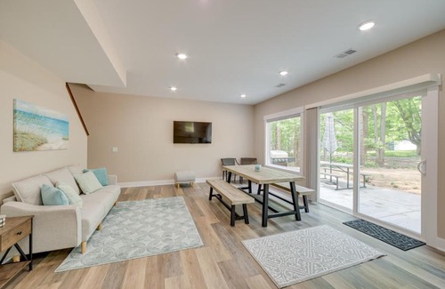 Holland House | Holland Home with Fire Pit Walk to Lake Michigan!