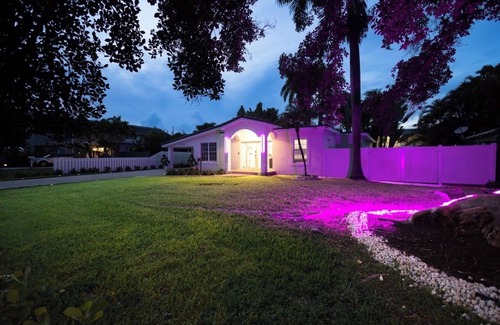 Royal Poinciana House | Hollywood Beach house Oasis