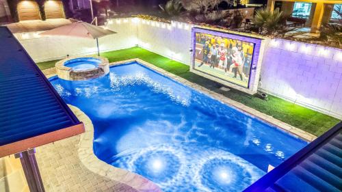 Rancho Santana House | Hollywood Hideaway with 158" Poolside TV and 2 Arcades