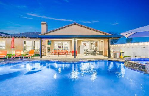 Rancho Santana House | Hollywood Hideaway with 158" Poolside TV and 2 Arcades