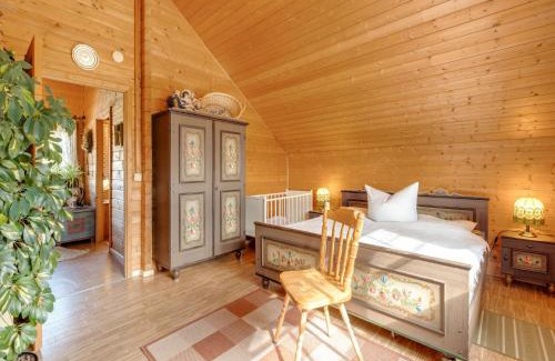 Waffenrod House | Holzferienhaus in Hinterrod mit Sauna
