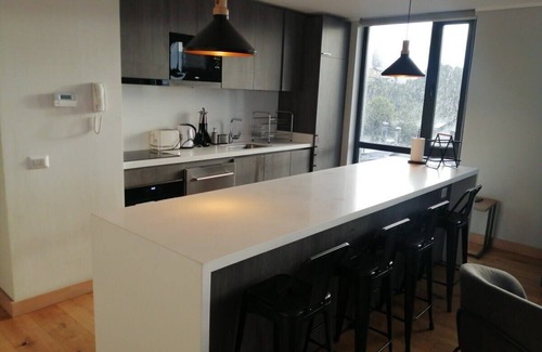 Puerto Varas Apartment | HOM I 3D2B Conjunto frente a la Costanera