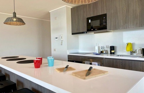 Puerto Varas Apartment | HOM I Depto Familiar 3D2B Terraza, piscina, Parking