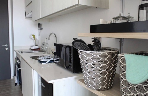 Historical District Apartment | HOM I Vista al Mar Studio terraza y Piscina PNM