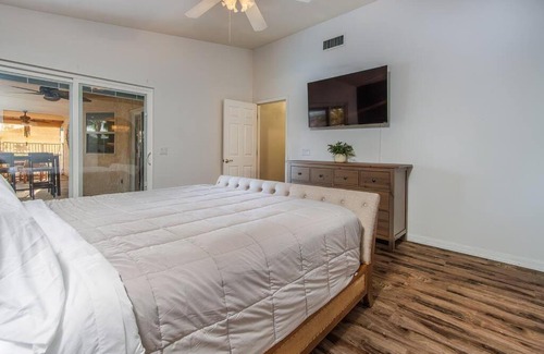 Lake Havasu City Apartment | Home Away From Home! Stylish, Pool, Games, Firepit