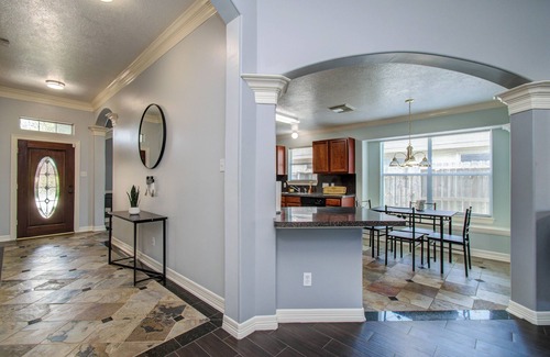 Barker House | Home Away from Home. Cozy family; open space in a nice community.