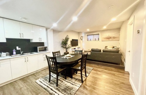 Northwest Edmonton Apartment | Home away from home-walking distance from Albany market square