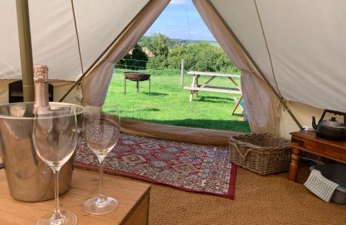 Lacey Green Other | Home Farm Radnage Glamping Bell Tent 6, with Log Burner and Fire Pit