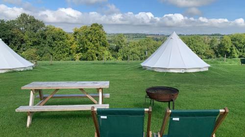 Lacey Green Other | Home Farm Radnage Glamping Bell Tent 6, with Log Burner and Fire Pit