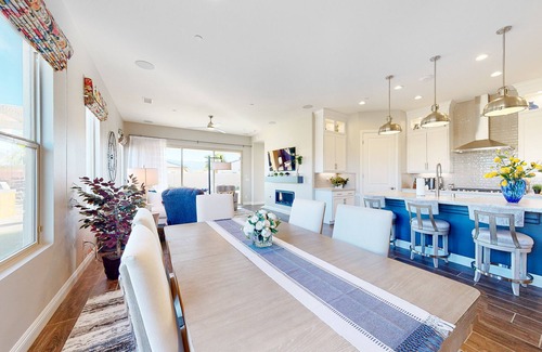 Rancho Mirage House | Home in a 55+ gated community with a private pool, grill, & furnished lanai